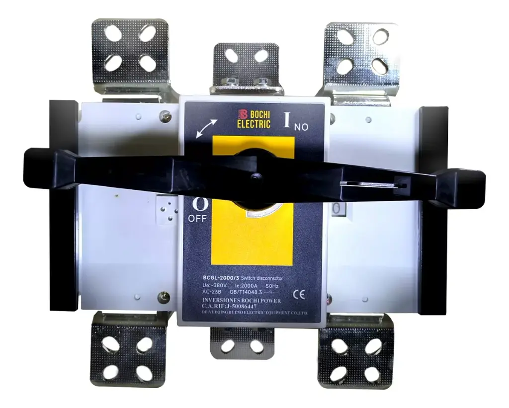 Seccionador - rotativo sob carga Bcgl 2000/3P/2000A