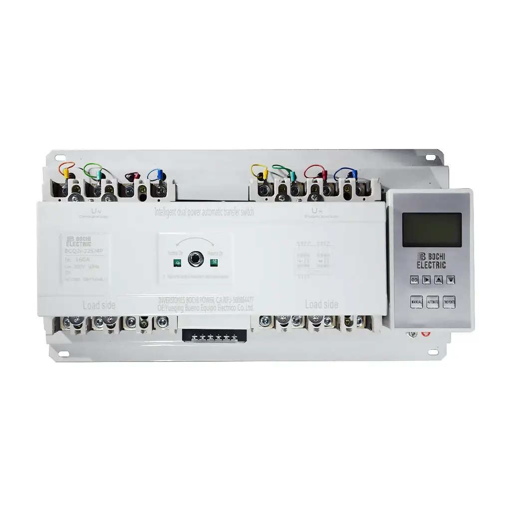 مفتاح التحويل التلقائي للطاقة المزدوجة ATS BCQ2i-225/160A 110V/4P
