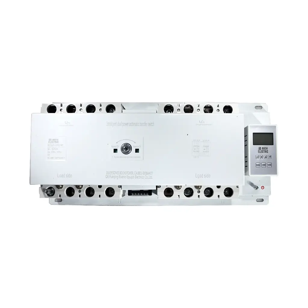 مفتاح التحويل التلقائي للطاقة المزدوجة ATS BCQ2i-630/630A 110V/4P