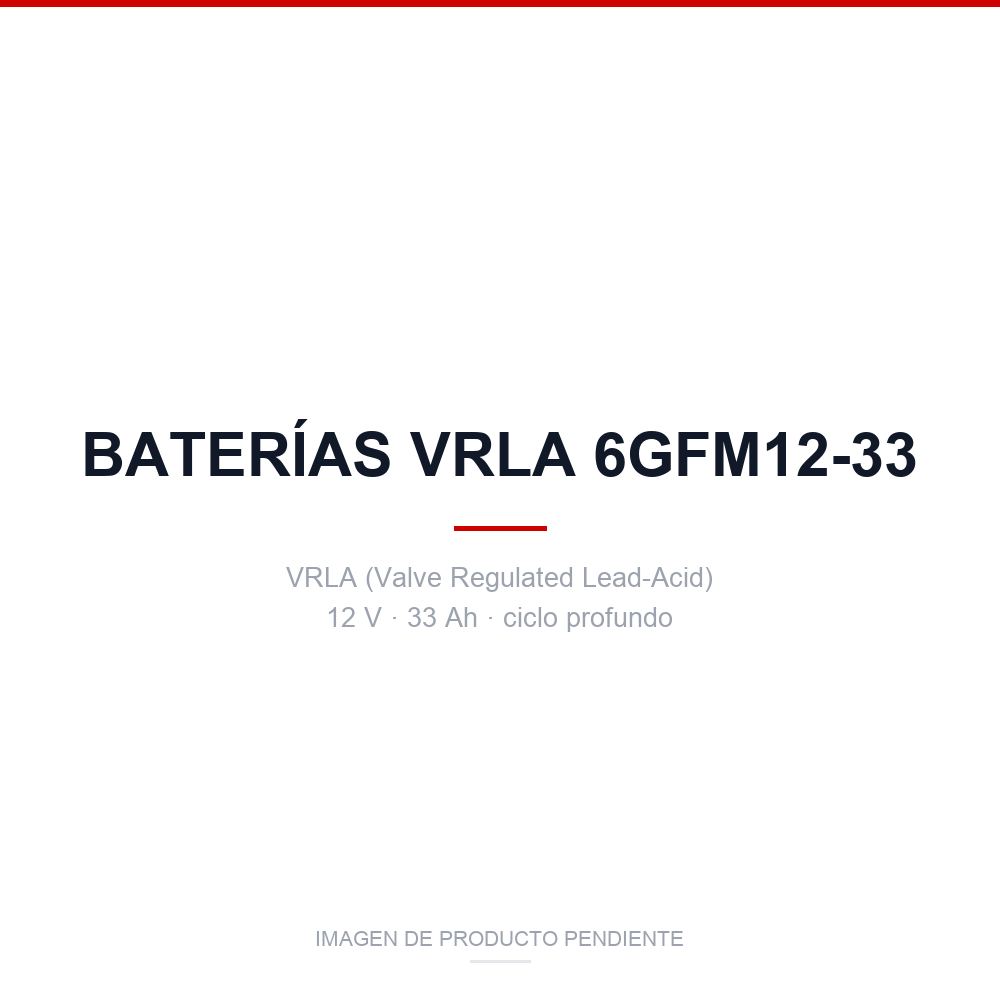 Bateria - 6GFM12-33
