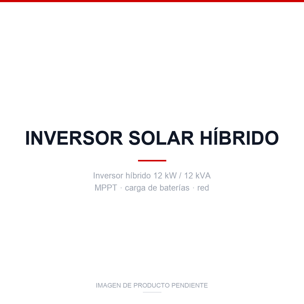Güneş invertörü - 12KW/12KVA