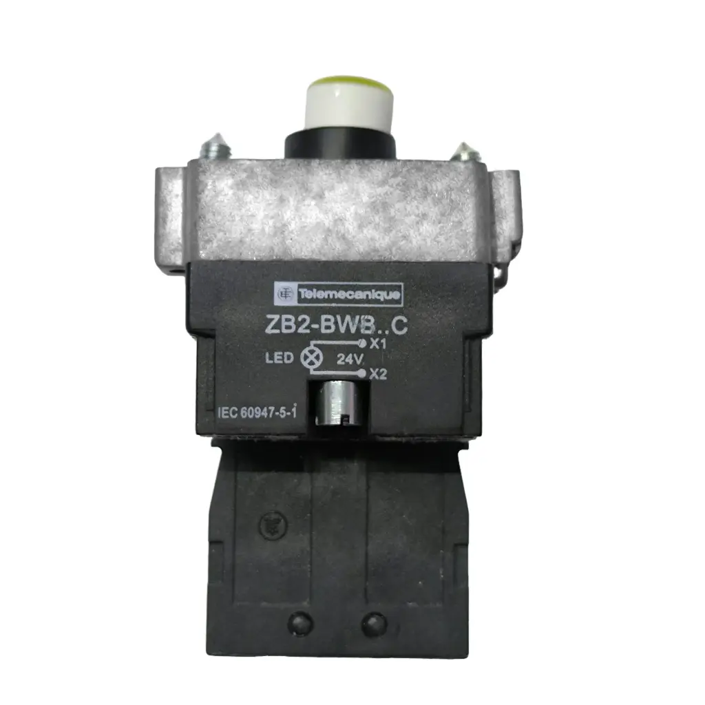 Выключатель и кнопка - Кнопка ZB2-BWB51C жёлтый