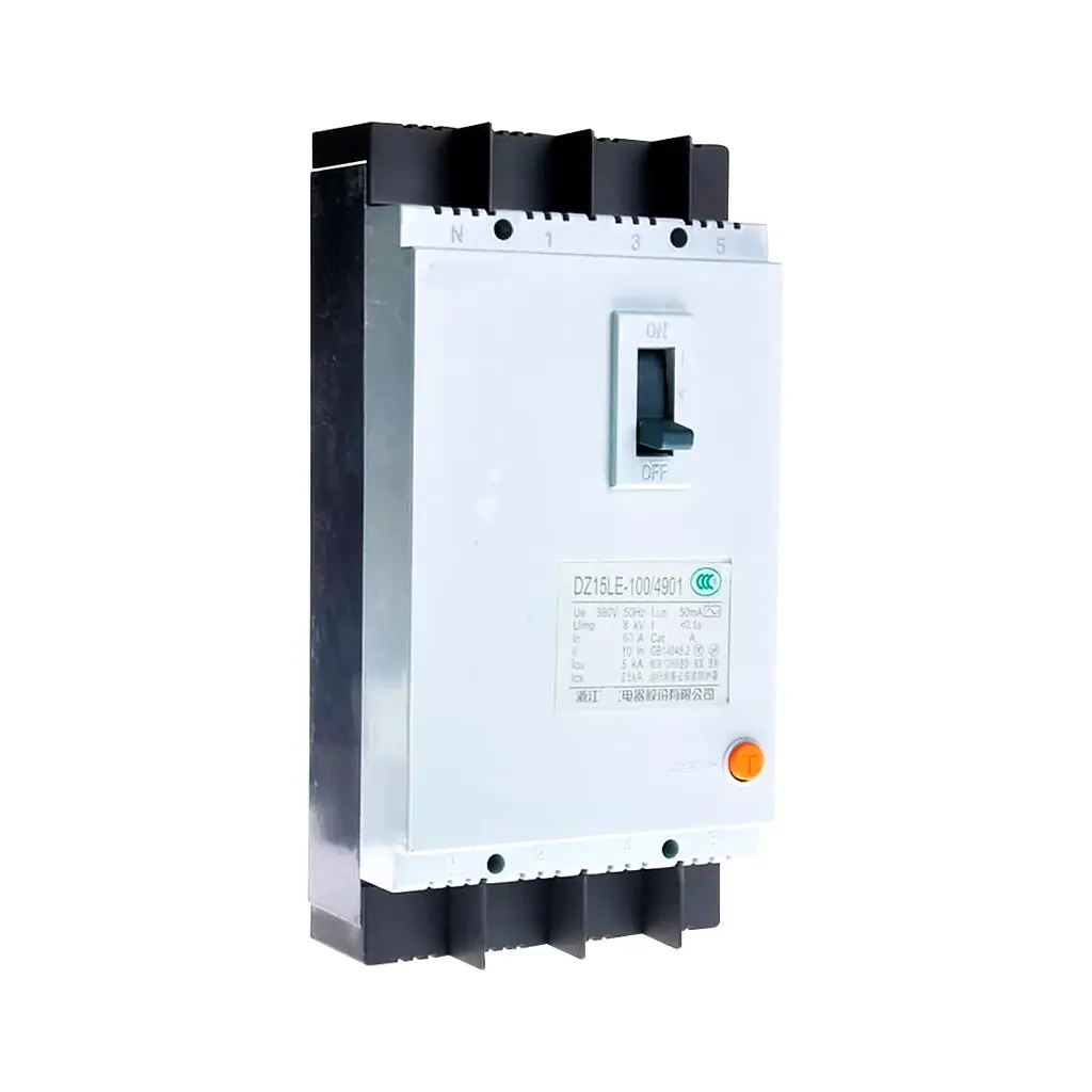 Автоматичний вимикач CHINT ELECTRIC DZ15LE-100/4901 100AMP 4P