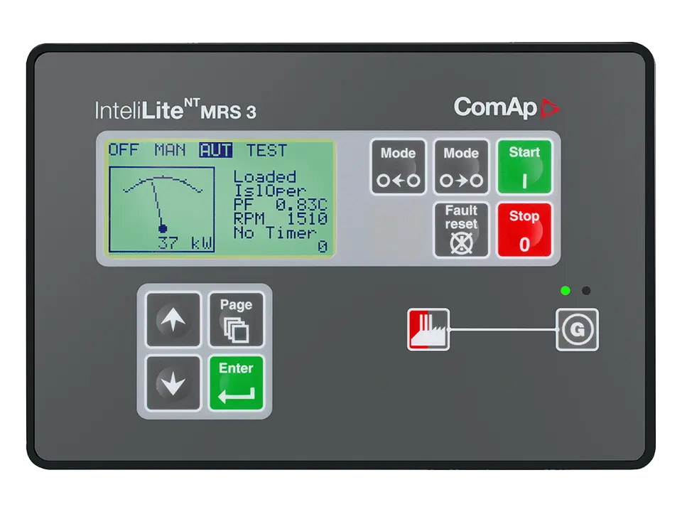 Контролер генераторної установки - ComAp InteliLite 2 NT MRS 3