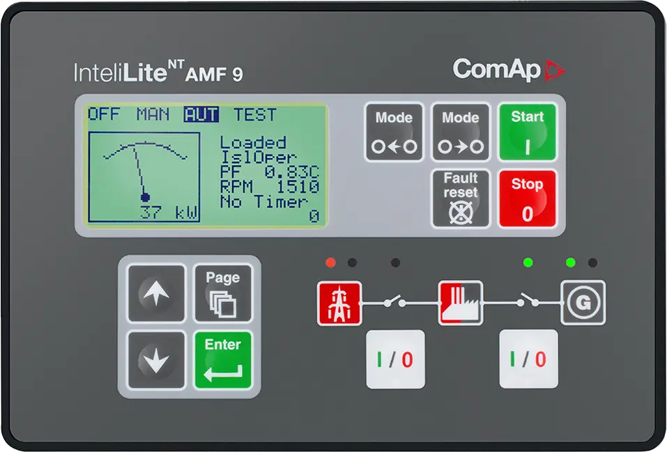 机组控制器 - ComAp InteliLite 2 NT AMF 9