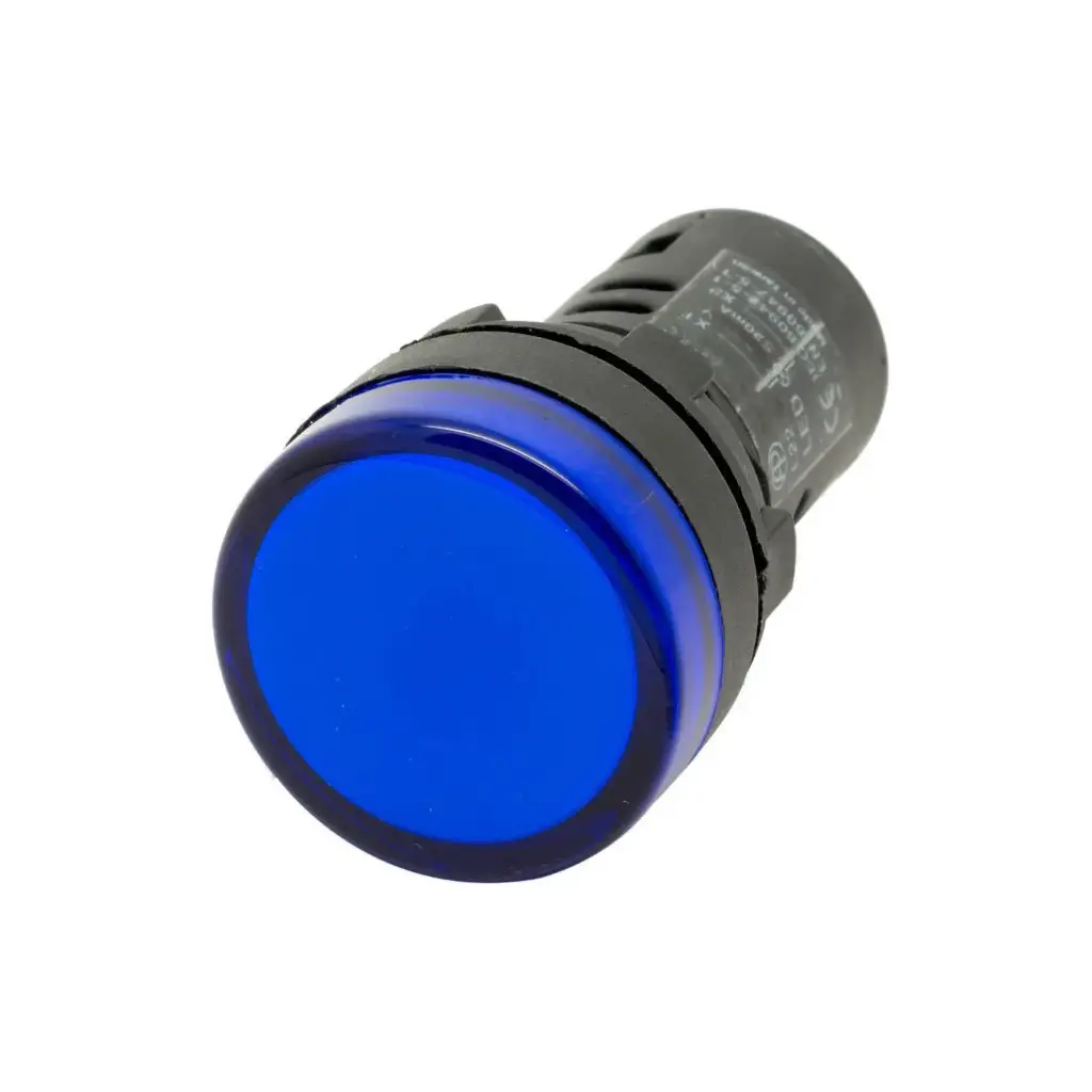 LED pilot light Blue AD16-22D/S 6.3 VOL