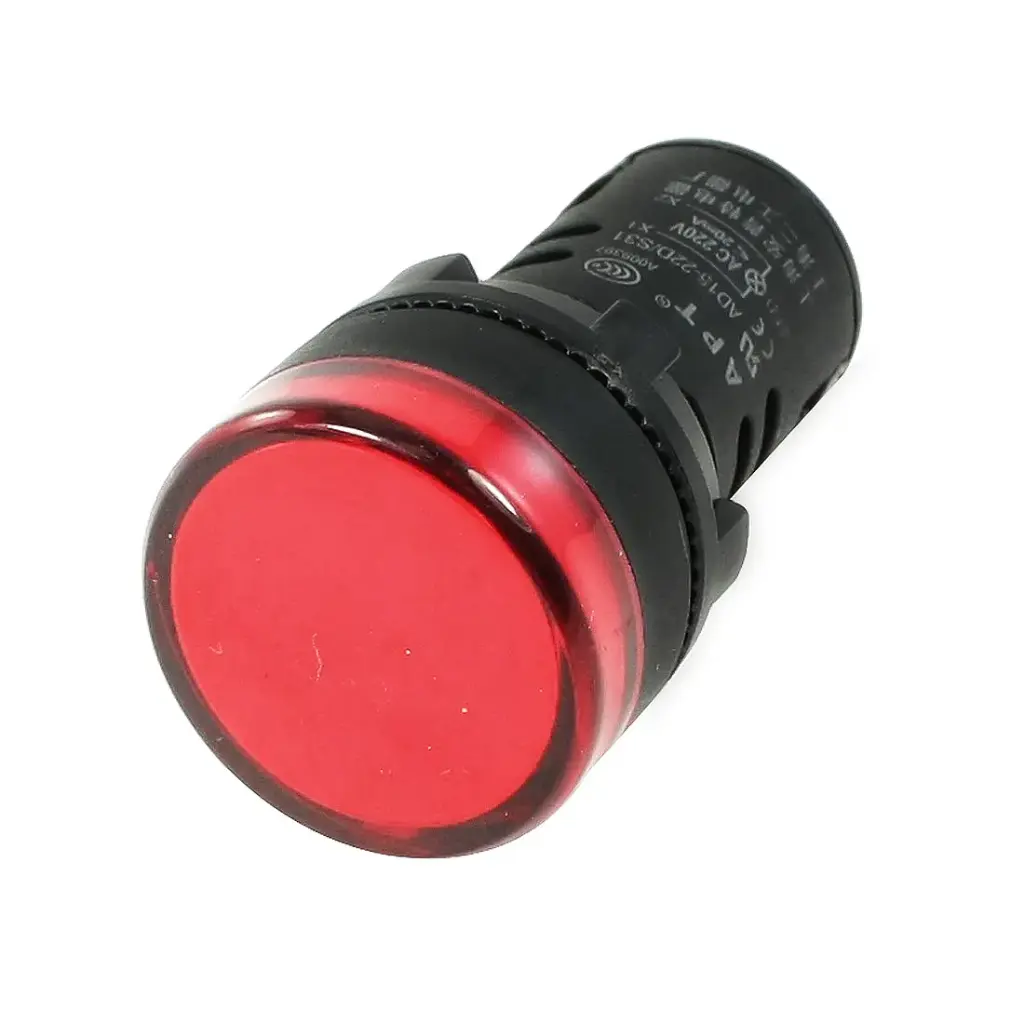 LUZ PILOTO LED ROJO AD16-22D/S 12 VOL