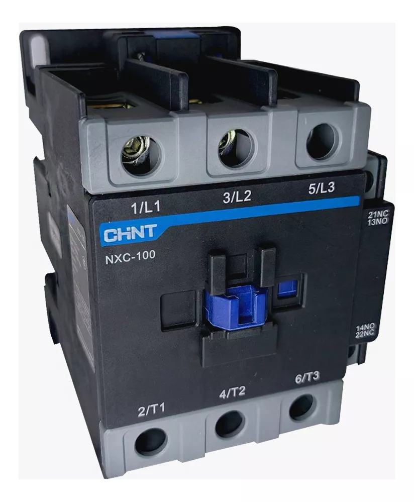 Contactor de CA - Chint NXC-100 (100A, tensión de bobina 24/36/110/220/400V)