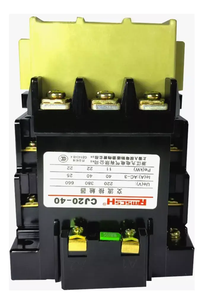 Contator - CJ20-40 40 ampère 24/36/110/220/400 volts (Chint ODM OEM séries)
