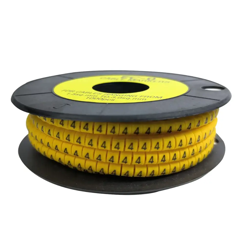 CABLE MARCADOR CARTA N° 4 X100 EC1 2,5MM