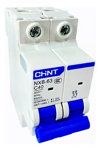 Disjoncteur CHINT ELECTRIC NXB-63 40A 2P