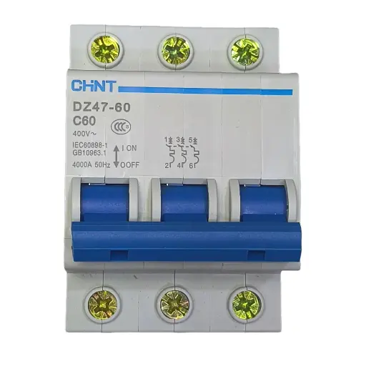 Автоматический выключатель CHINT ELECTRIC DZ47-60A 3P