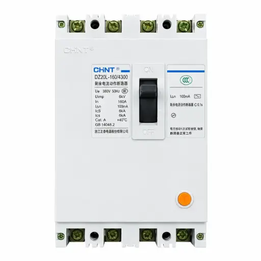 Circuit breaker - Chint DZ20L-160/4300 80A