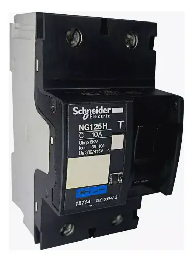 Contator SCHNEIDER (Disjuntor) NG125H (18714)