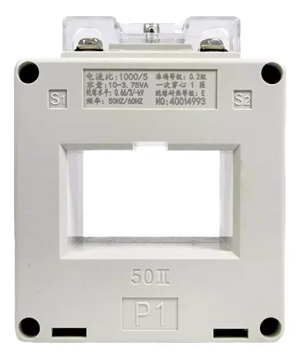 TRANSFORMADOR DE CORRENTE 1000/5 SDH-0,66-1,25/0,5