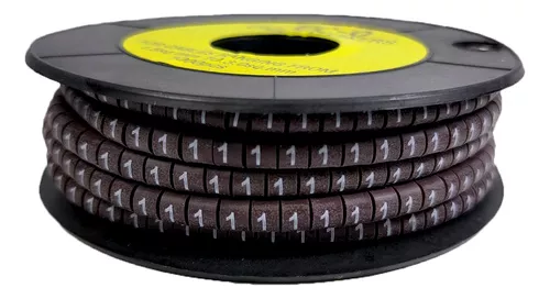 MARKER CABLE LETTER N° 1 EC1 2.5MM