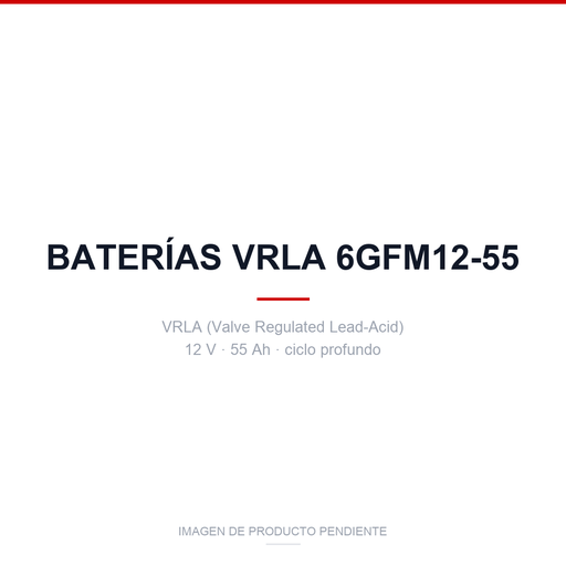 Battery - 6GFM12-55