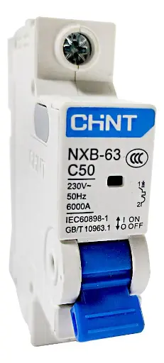 Disjuntor - Chint NXB-63 50A 1P