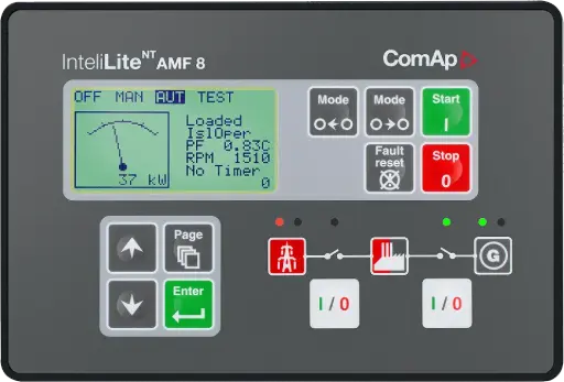 Contrôleur de groupe électrogène - ComAp InteliLite 2 NT AMF 8