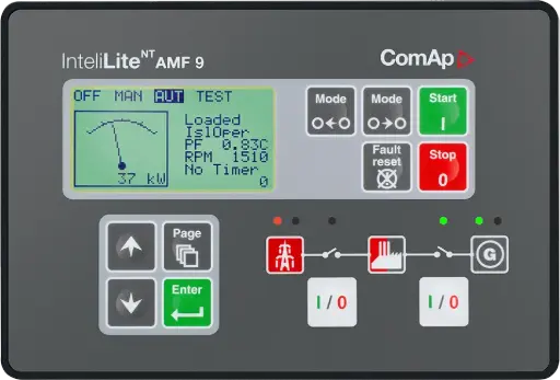 Contrôleur de groupe électrogène - ComAp InteliLite 2 NT AMF 9