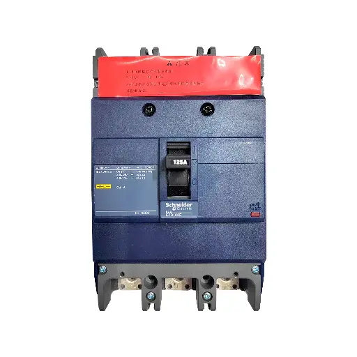 قاطع دائرة شنايدر إلكتريك EZD100E3125N 125 AMP 3P