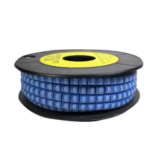 MARKER CABLE LETTER N° 6 X100 EC0 1.5MM