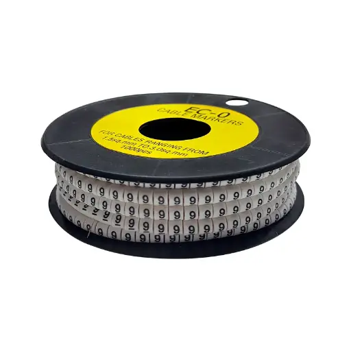 MARKER CABLE LETTER N° 9 X100 EC0 1.5MM